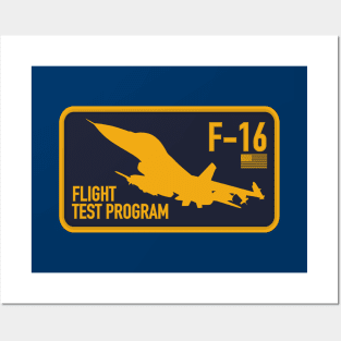 F-16 Flight Test Program Posters and Art